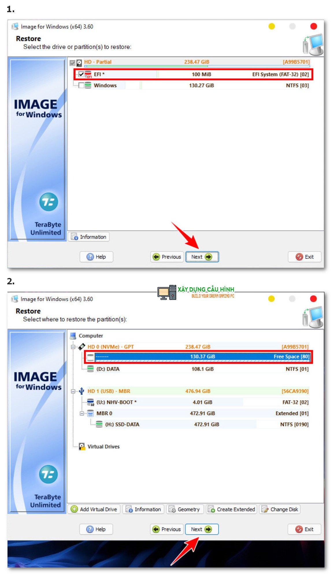 cach restore file tbi voi terabyte image 5
