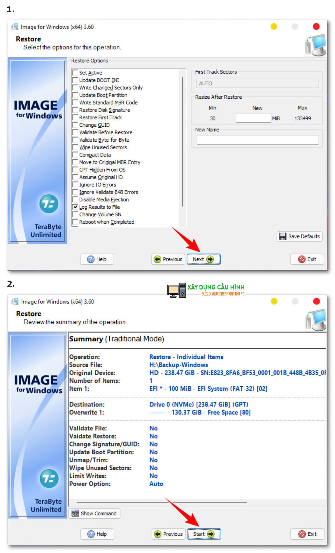 cach restore file tbi voi terabyte image 6