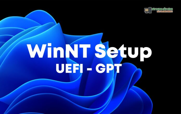 cach cai win voi winnt setup tren winpe boot cuu ho